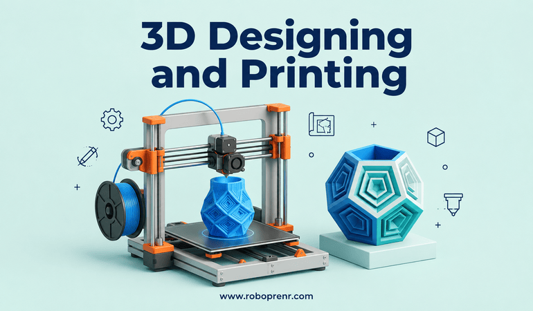 3D Designing and Prinitng